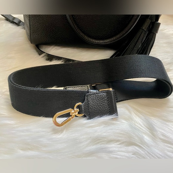 Tory Burch Web Satchel With 2 Straps NWOT - Picture 5 of 7